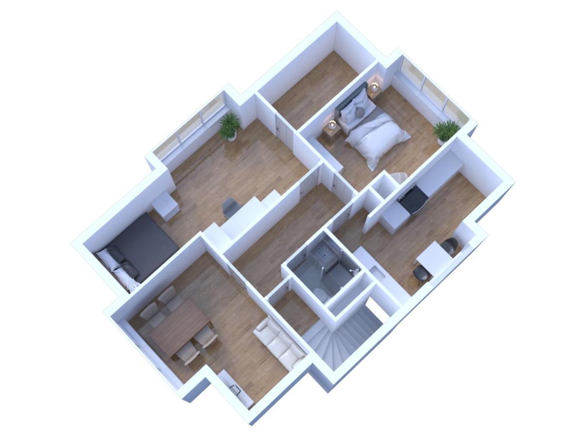 אולדנבורג Schoenes City-Apartment Mit 2 Schlafzimmer, Parkplatz, Ruhig Und Hell, D46-Dg מראה חיצוני תמונה
